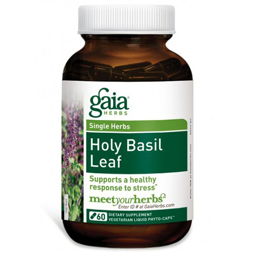 Holy Basil Leaf, 120 Liquid Phyto-Caps, Gaia Herbs