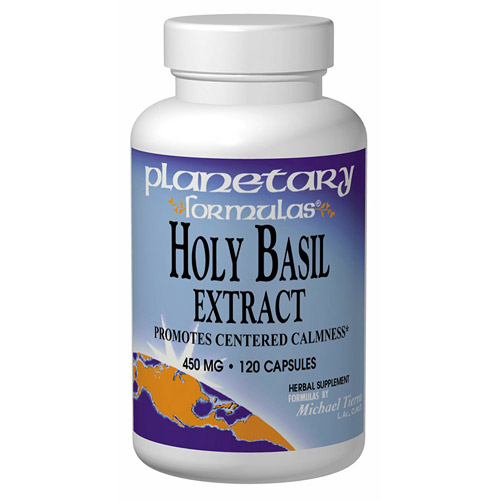 Holy Basil Extract 450mg 120 caps, Planetary Herbals