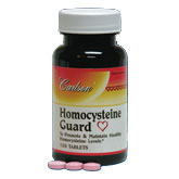 Carlson Laboratories Homocysteine Guard, 120 Tablets, Carlson Labs