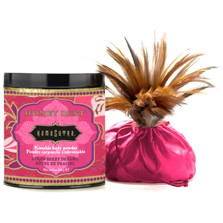 Kama Sutra Kama Sutra Honey Dust - Strawberries & Champagne, 8 oz