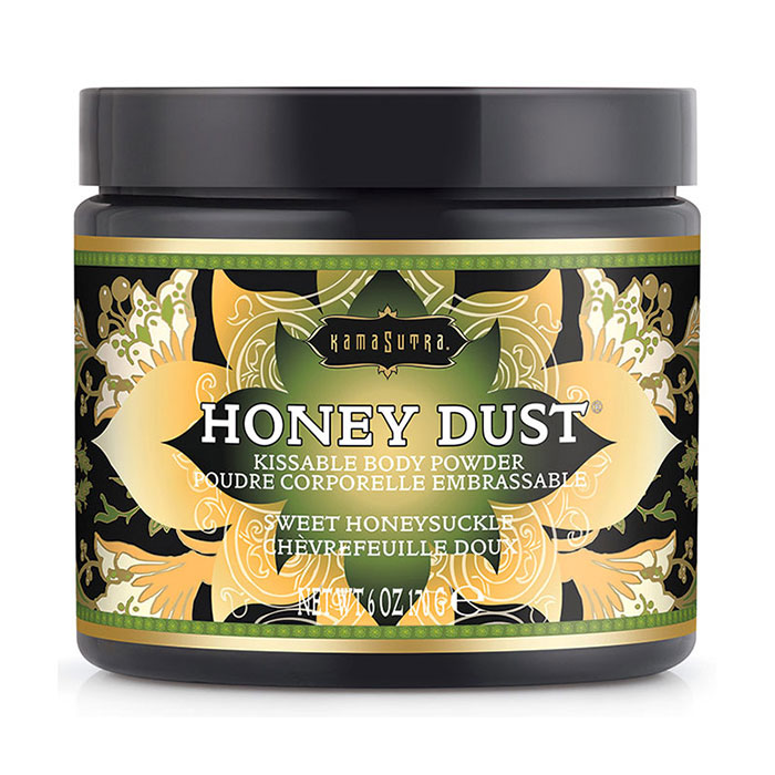 Kama Sutra Honey Dust Body Powder - Sweet Honeysuckle, 6 oz