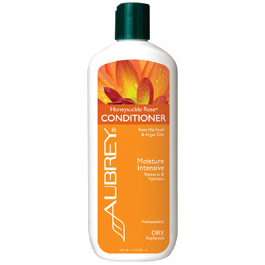 Honeysuckle Rose Conditioner, Dry Hair / Replenish, 11 oz, Aubrey Organics