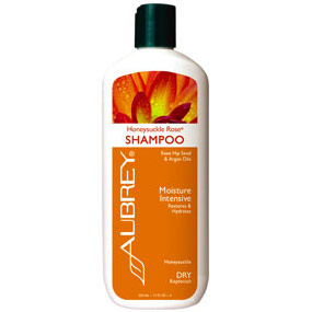 Honeysuckle Rose Shampoo, Dry Hair / Replenish, 11 oz, Aubrey Organics