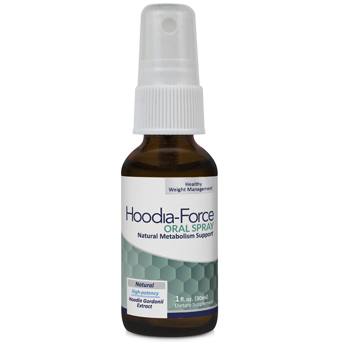 Hoodia-Force Oral Spray, Natural Metabolism Support, 1 oz, Newton-Everett