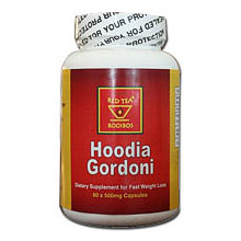 African Red Tea Imports Hoodia Gordoni 500 mg, 60 Vegicaps, African Red Tea Imports