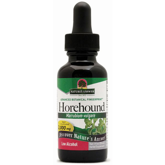 Horehound Herb Extract Liquid 1 oz from Natures Answer
