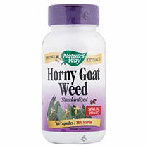 Horny Goat Weed Extract Standardized 60 caps from Natures Way