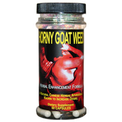 Horny Goat Weed Sexual Enhancer 60 Caps from Maximum International