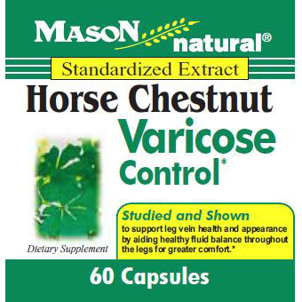 Mason Natural Horse Chestnut 300 mg, 60 Capsules, Mason Natural