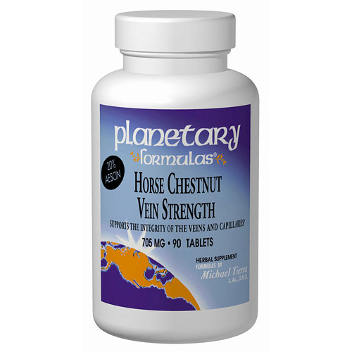 Horse Chestnut Vein Strength 90 tabs, Planetary Herbals