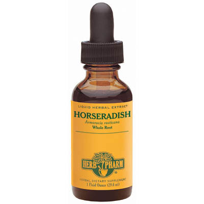 Herb Pharm Horseradish Extract Liquid, 4 oz, Herb Pharm