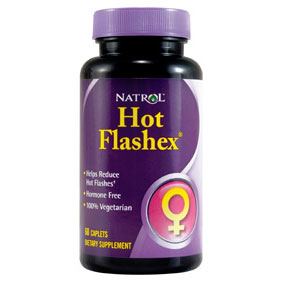 Natrol Hot Flashex Reduces Hot Flashes 60 tabs from Natrol