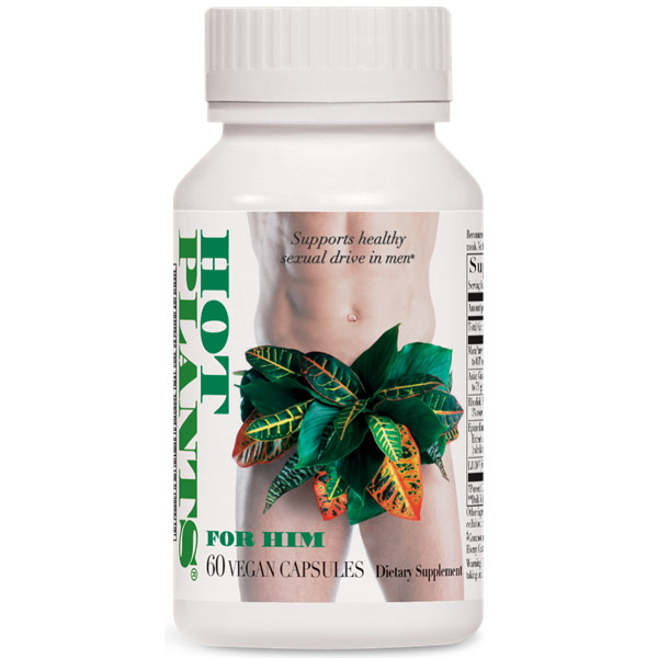 Hot Plants For Him, 60 Veg Capsules, Enzymatic Therapy (Mens Sexual Health)