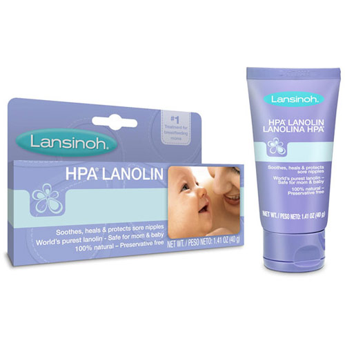 HPA Lanolin, Nipple Cream Safe for Mom & Baby, 40 g, Lansinoh Laboratories, Inc.