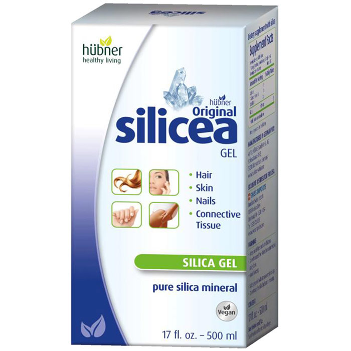 Hubner Original Silica Gel Liquid, 17 oz (500 ml), Naka Herbs & Vitamins