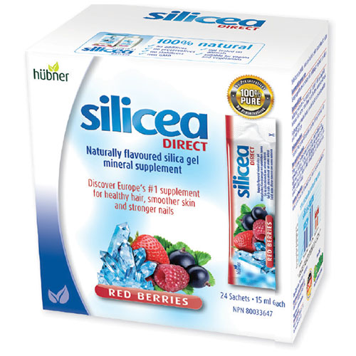 Hubner Silicea Direct Silica Gel, Red Berries, 24 Sachets, Naka Herbs & Vitamins Ltd