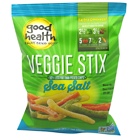 Veggie Stix, Delicious Snack, 1 oz x 24 Packs, Good Health Natural Foods