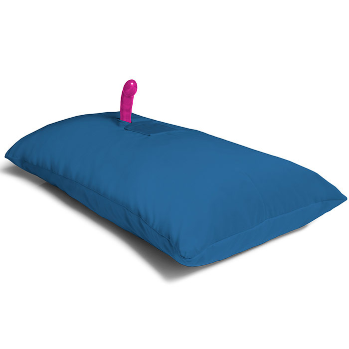 Humphrey Toy Mount Sex Pillow, Blue, Liberator Bedroom Adventure Gear