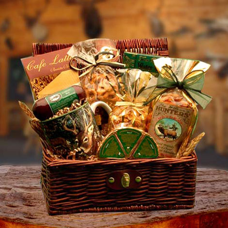 Elegant Gift Baskets Online Hunters Retreat Gift Chest, Elegant Gift Baskets Online