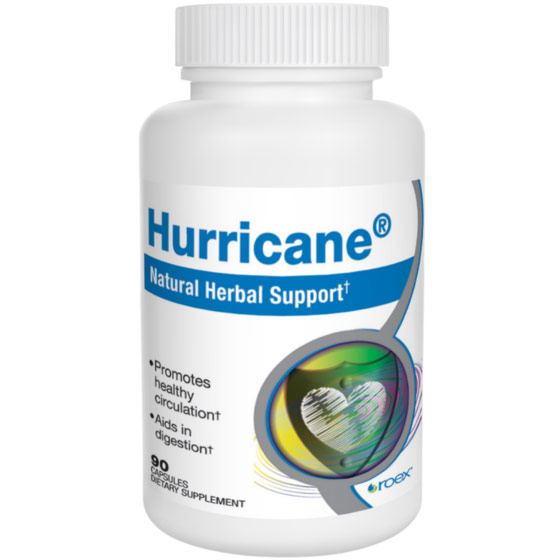 Hurricane, 90 Capsules, Roex