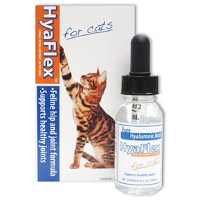 HyaFlex for Cats, Oral Hyaluronic Acid (HA), Feline Hip & Joint Formula, 1 oz, Hyalogic