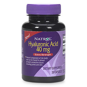 Natrol Hyaluronic Acid 40mg with Chondroitin 30 caps from Natrol