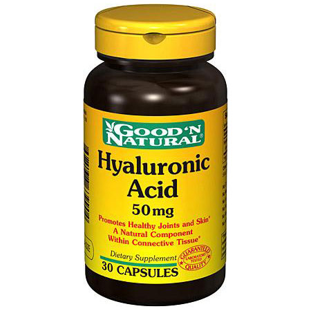 Good 'N Natural Hyaluronic Acid 50 mg, 30 Capsules, Good 'N Natural