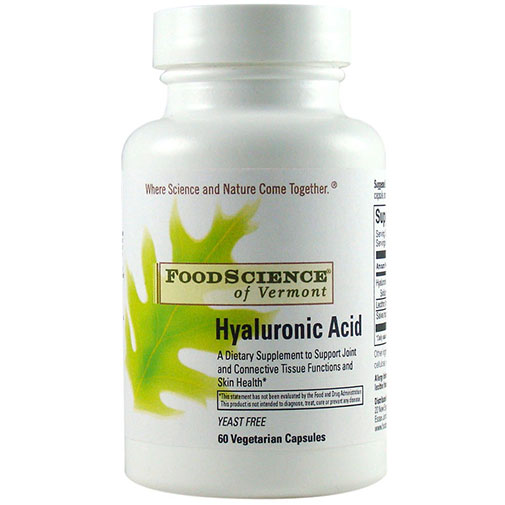 Hyaluronic Acid 60 caps, Foodscience Of Vermont