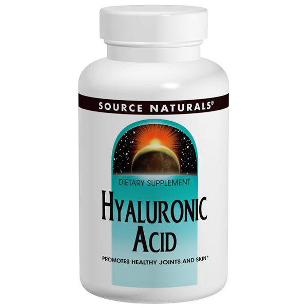Source Naturals Hyaluronic Acid 50 mg, 120 Capsules, Source Naturals