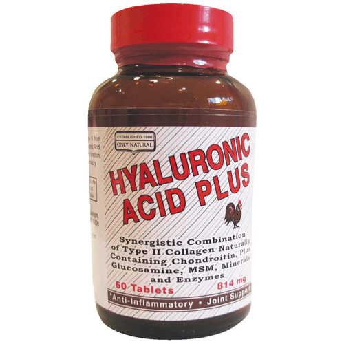 Only Natural Inc. Hyaluronic Acid Plus, 60 Tablets, Only Natural Inc.