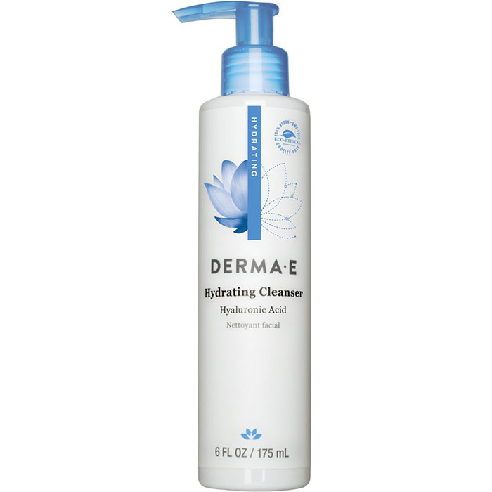 Derma E Hydrating Cleanser with Hyaluronic Acid, 6 oz