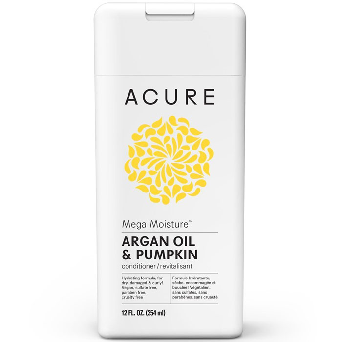 Acure Mega Moisture Conditioner, Argan Oil & Pumpkin, 12 oz