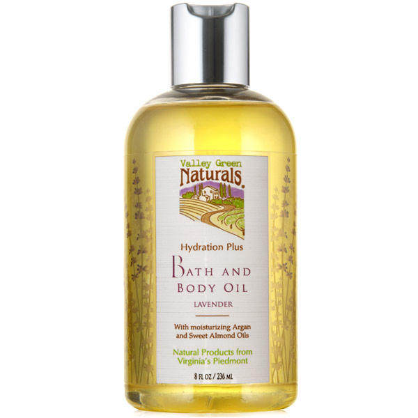 Hydration Plus Bath & Body Oil, 8 oz, Valley Green Naturals