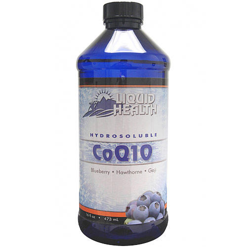 Hydrosoluble CoQ10 Liquid, 16 oz, Liquid Health