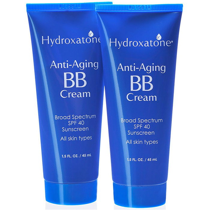 Hydroxatone Anti-Aging BB Cream, 1.5 oz x 2 Pack