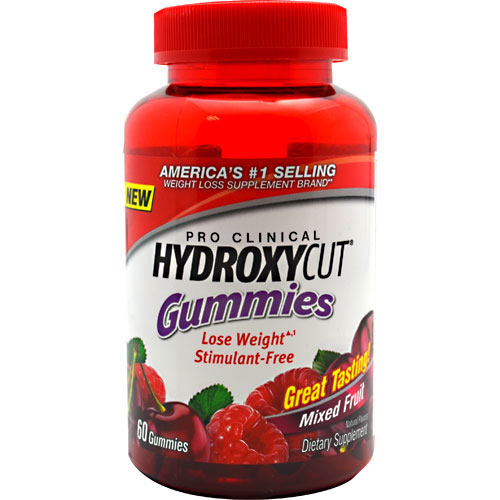 unknown Hydroxycut Gummies, Lose Weight Stimulant-Free, 60 Gummies, MuscleTech