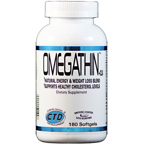 Omegathin, Natural Energy & Weight Loss, 180 Softgels, CTD Labs