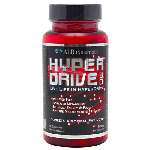 HyperDrive 3.0+, Targets Visceral Fat Loss, 90 Capsules, ALR Industries