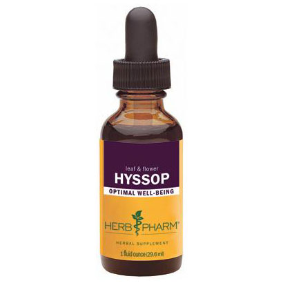 Herb Pharm Hyssop Extract Liquid, 1 oz, Herb Pharm