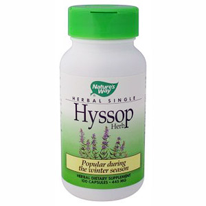 Hyssop Herb 100 caps from Natures Way