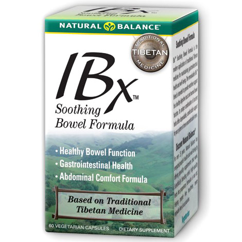 IBx Soothing Bowel Formula, 60 Capsules, Natural Balance