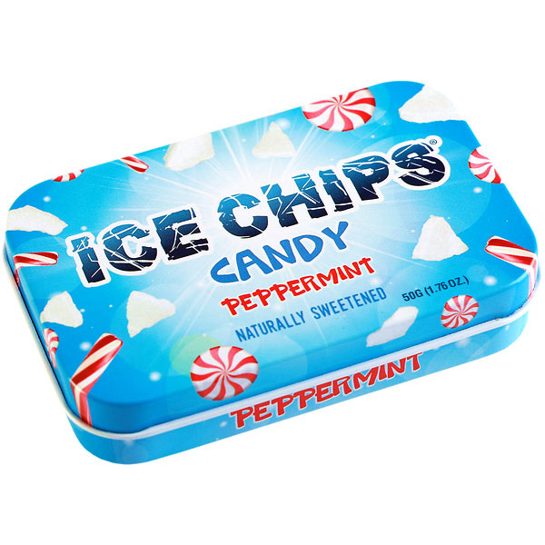 Ice Chips Peppermint Xylitol Mints, 1.76 oz (50 g)