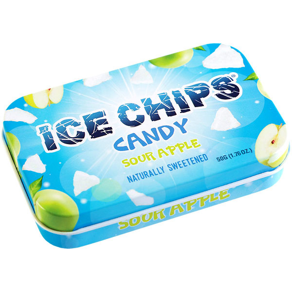 Ice Chips Sour Apple Xylitol Candy, 1.76 oz (50 g)