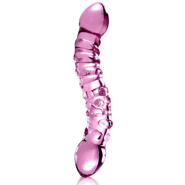 Icicles Hand Blown Glass Dildo Massager No. 55, Pipedream Products