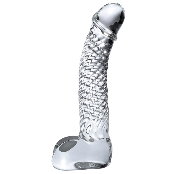 Icicles Hand Blown Glass Dildo Massager No. 61, Pipedream Products