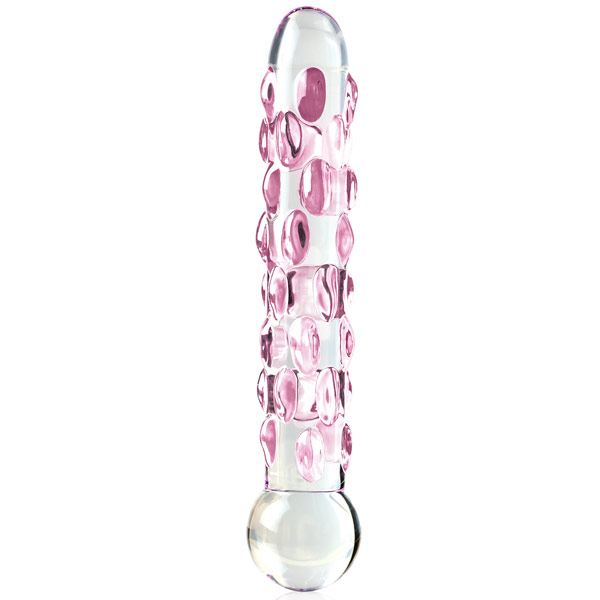 Icicles Hand Blown Glass Dildo Massager No. 7, Pipedream Products