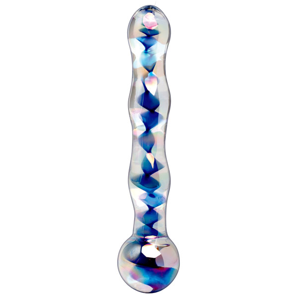 Icicles Hand Blown Glass Dildo Massager No. 8, Pipedream Products