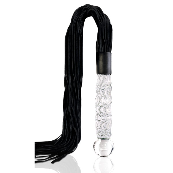 Icicles Hand Blown Glass Whip No. 38, Pipedream Products