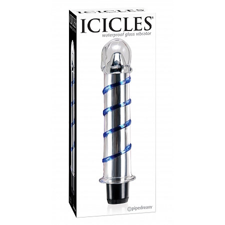 Icicles Waterproof Glass Vibrator No. 20, Pipedream Products