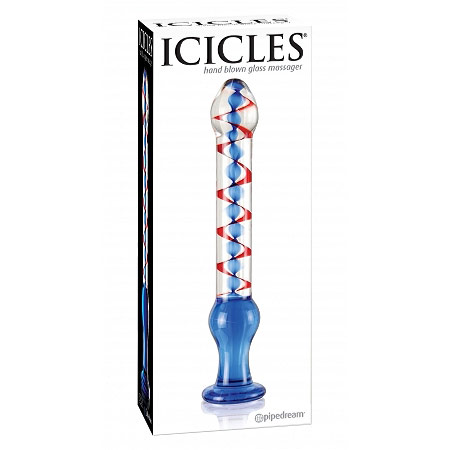 Pipedream Products Icicles Hand Blown Glass Massager No. 22, Pipedream Products